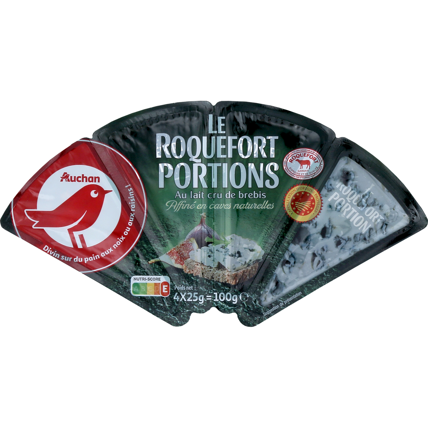 Auchan Kedvenc Roquefort OEM juhsajt 4x25 g