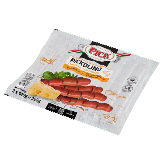 Pick Pickolino sajtos virsli sertéshúsból 2 x 140 g (280 g)