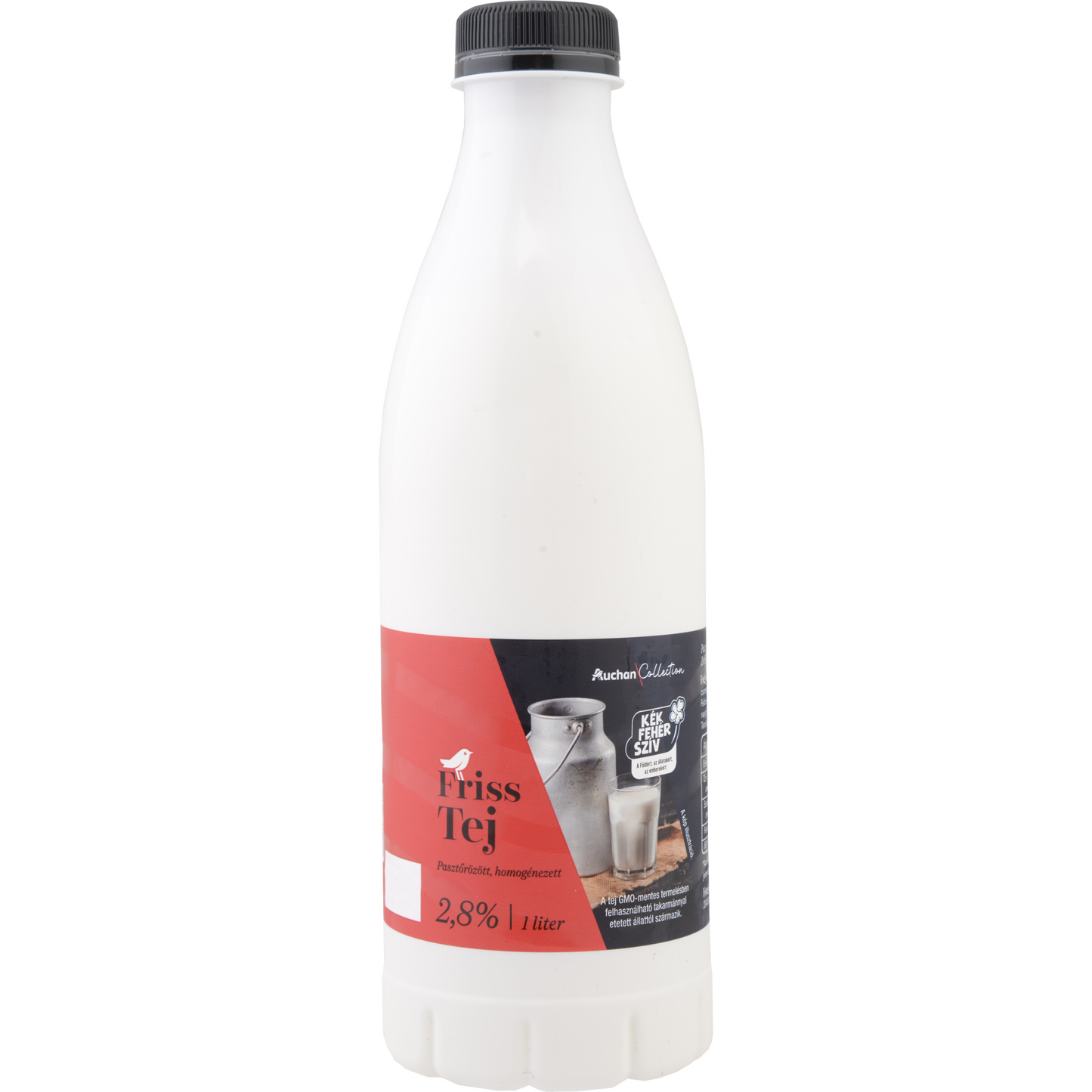 Auchan Collection Gazdától az asztalig friss tej 2,8% 1 l