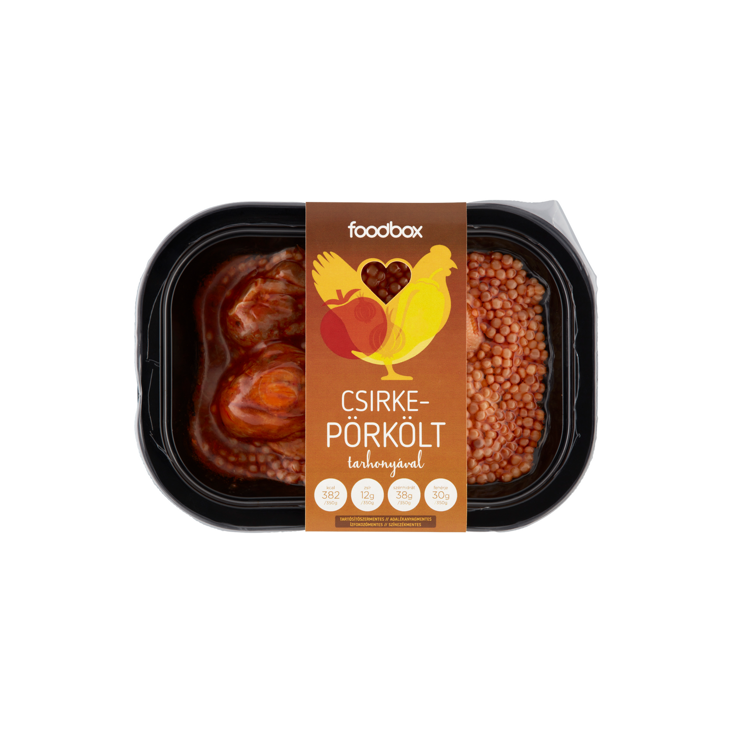 Foodbox Fitt sült csirkecomb petrezselymes burgonyával 350 g