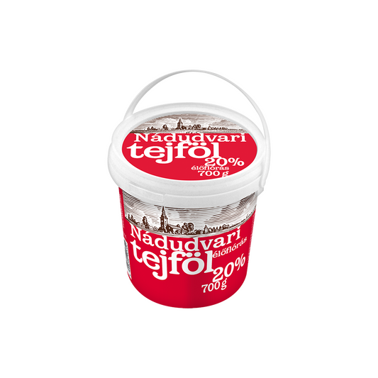 Nádudvari élőflórás tejföl 20% 700 g