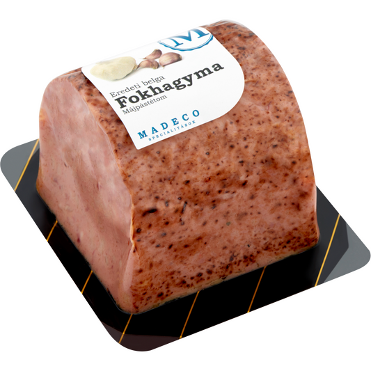 Madeco Specialitások eredeti belga fokhagyma májpástétom 170 g