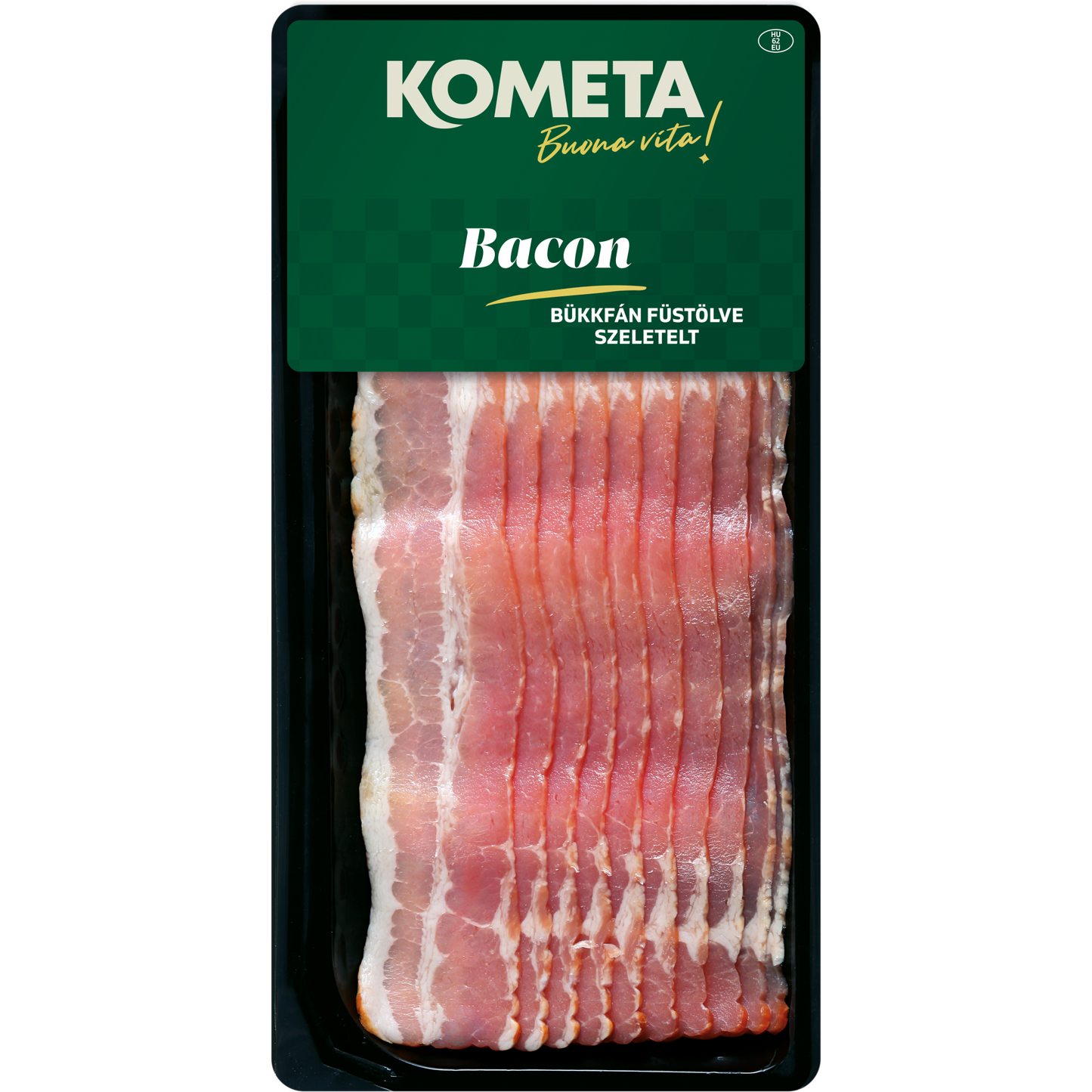 Kometa Ínyenc szeletelt bacon bükkfán füstölve 180 g