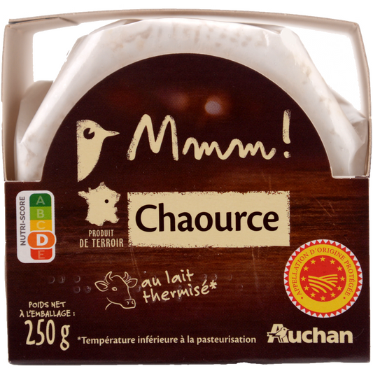Auchan Prémium MMM! Chaource Fehér nemespenésszel érlelt sajt OEM 250 g