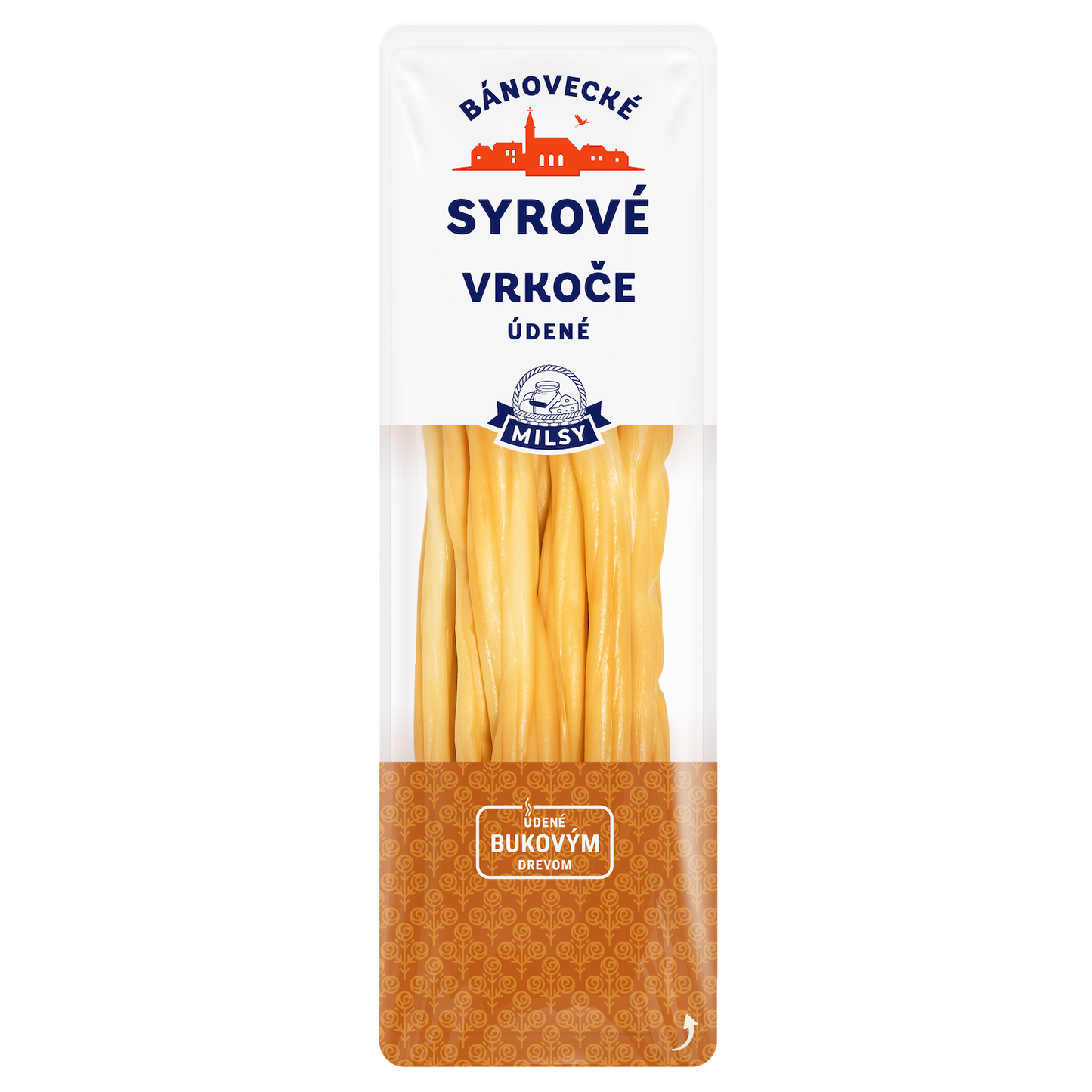 Milsy Sajt copf fonott, füstölt  80g