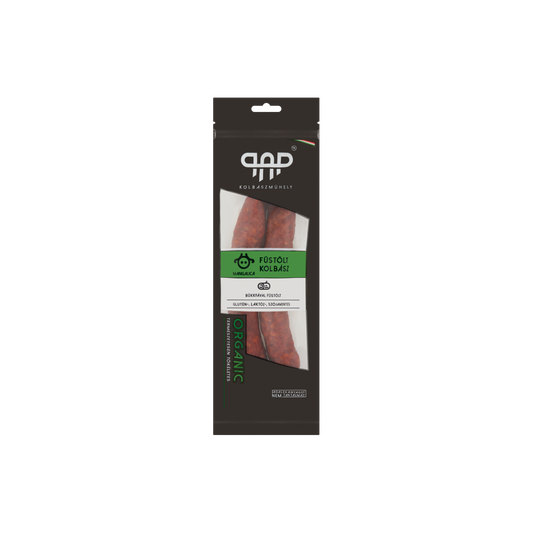 Pap Kolbászműhely Organic mangalica füstölt csemege kolbász 250 g