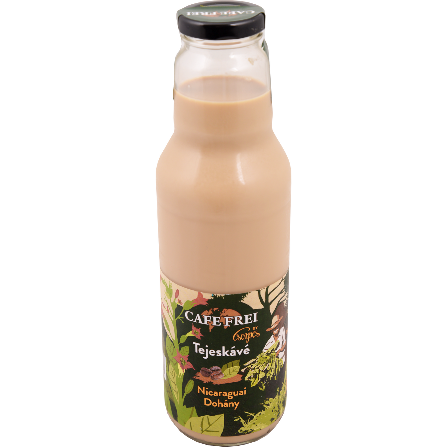 Cafe Frei by Cserpes Nicaraguai Dohány zsírszegény tejeskávé 0,75 l