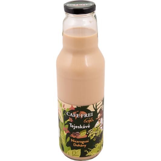 Cafe Frei by Cserpes Nicaraguai Dohány zsírszegény tejeskávé 0,75 l