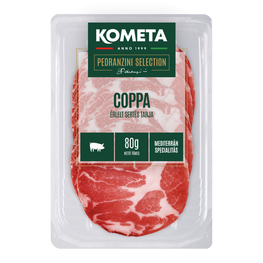 Kometa Coppa szeletelt, érlelt sertés tarja 80 g