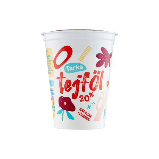 Tarka tejföl 20% 330 g