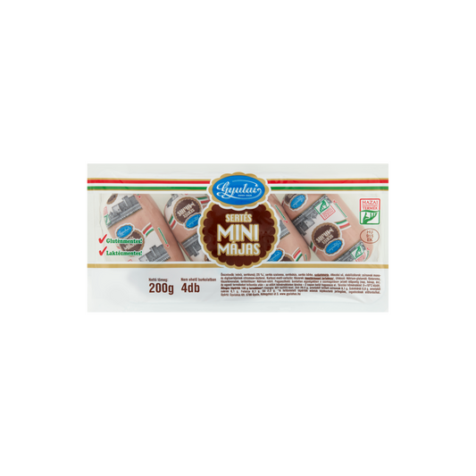 Gyulai mini sertés májas 4 db 200 g
