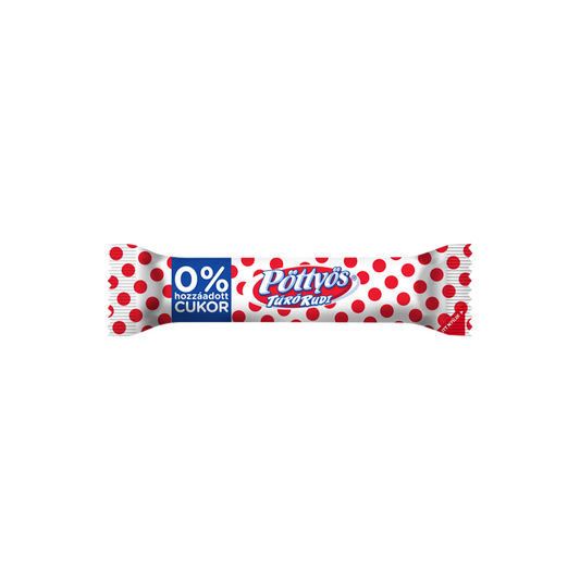 Pöttyös Túró Rudi desszertkészítmény kakaós étbevonattal, édesítőszerekkel 35 g