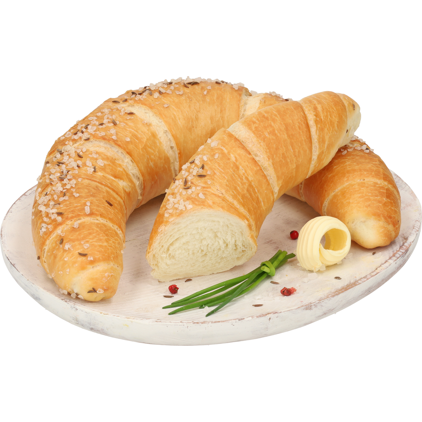 Auchan Kedvenc Retro sós köményes kifli 85 g