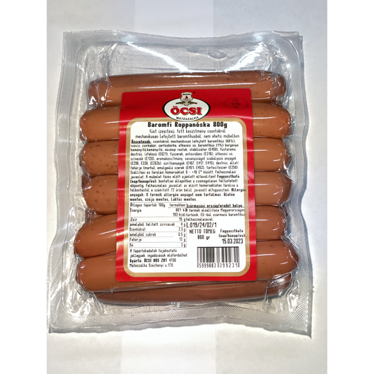 Öcsi baromfi roppanóska fűst ízesítésű 800 g