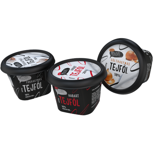 The Mooore fokhagymás tejföl 18% 200 g