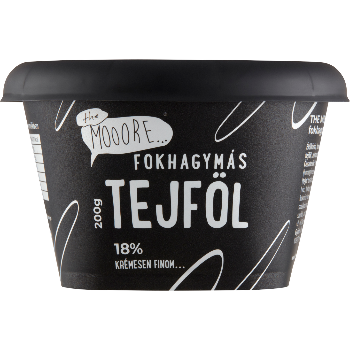 The Mooore fokhagymás tejföl 18% 200 g