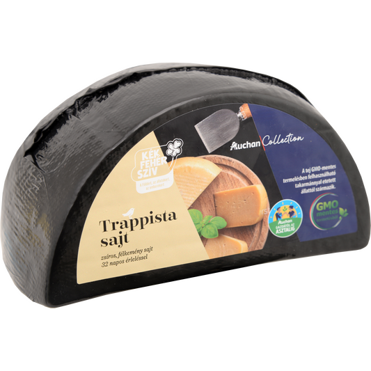 Auchan Collection Gazdától az asztalig  felezett trappista sajt Ft/kg
