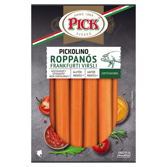 Pick Pickolino roppanós frankfurti virsli sertéshúsból 300 g