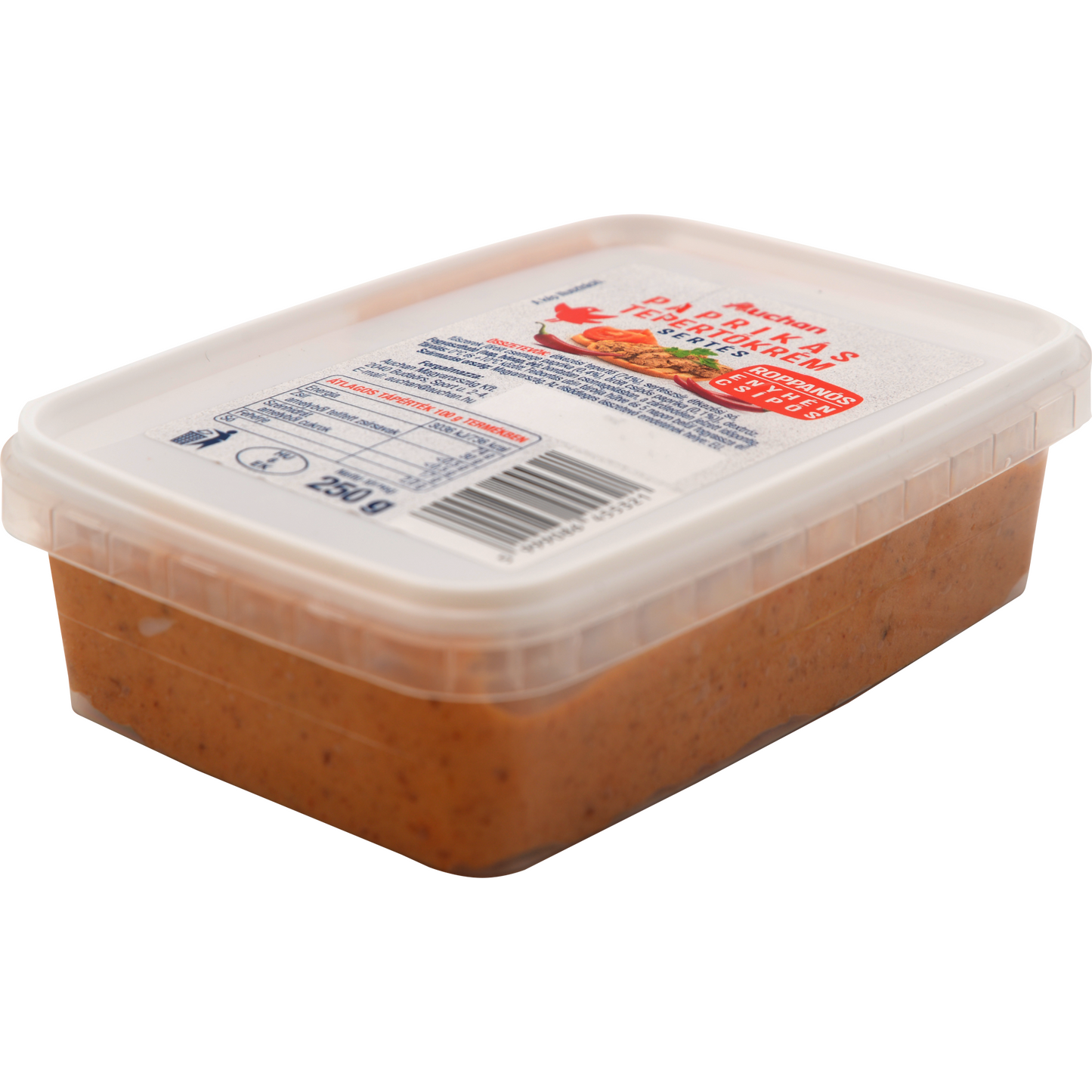 Auchan Kedvenc paprikás sertés tepertőkrém enyhén csípős 250 g