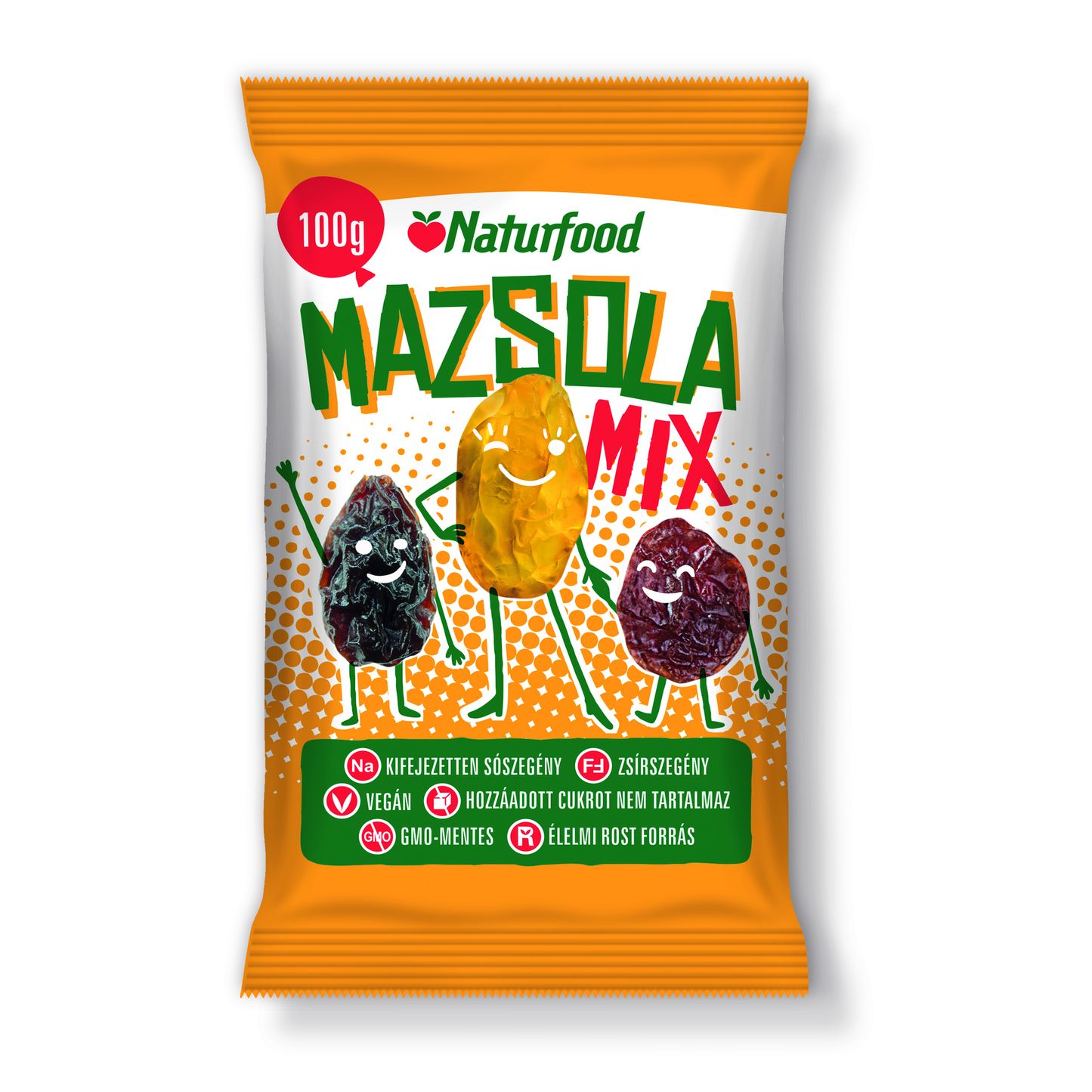 NaturFood mazsola mix 100 g