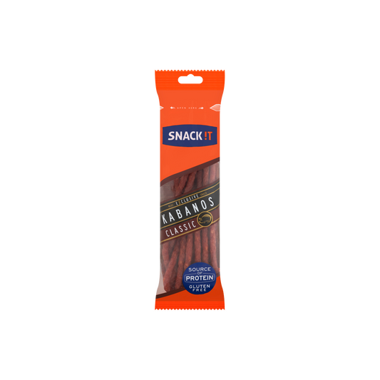 Snack !t exkluzív sertés cabanossi 120 g