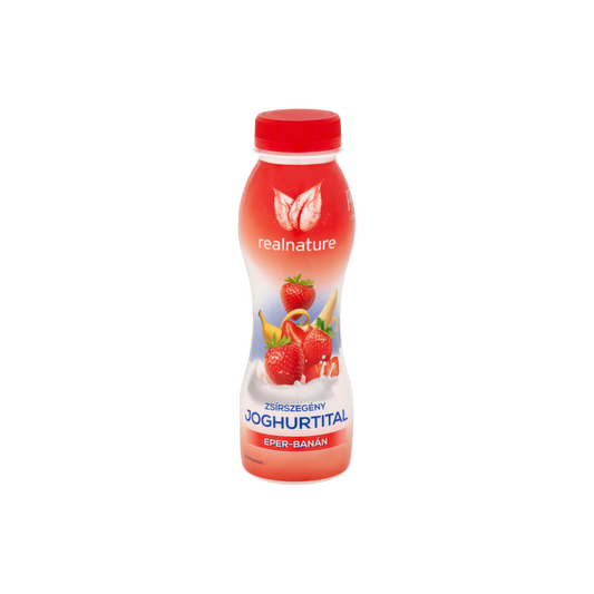 Real Nature epres-banános joghurtital 250 g
