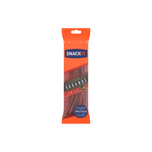 Snack !t exkluzív chilipaprikás cabanossi 120 g