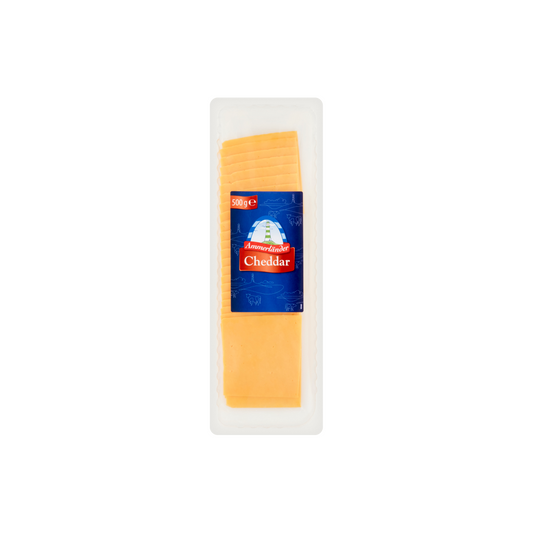 Ammerländer szeletelt cheddar sajt 500 g