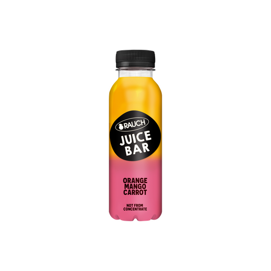 Rauch Juice Bar 100% narancs-mangó-sárgarépalé C-vitaminnal 330 ml