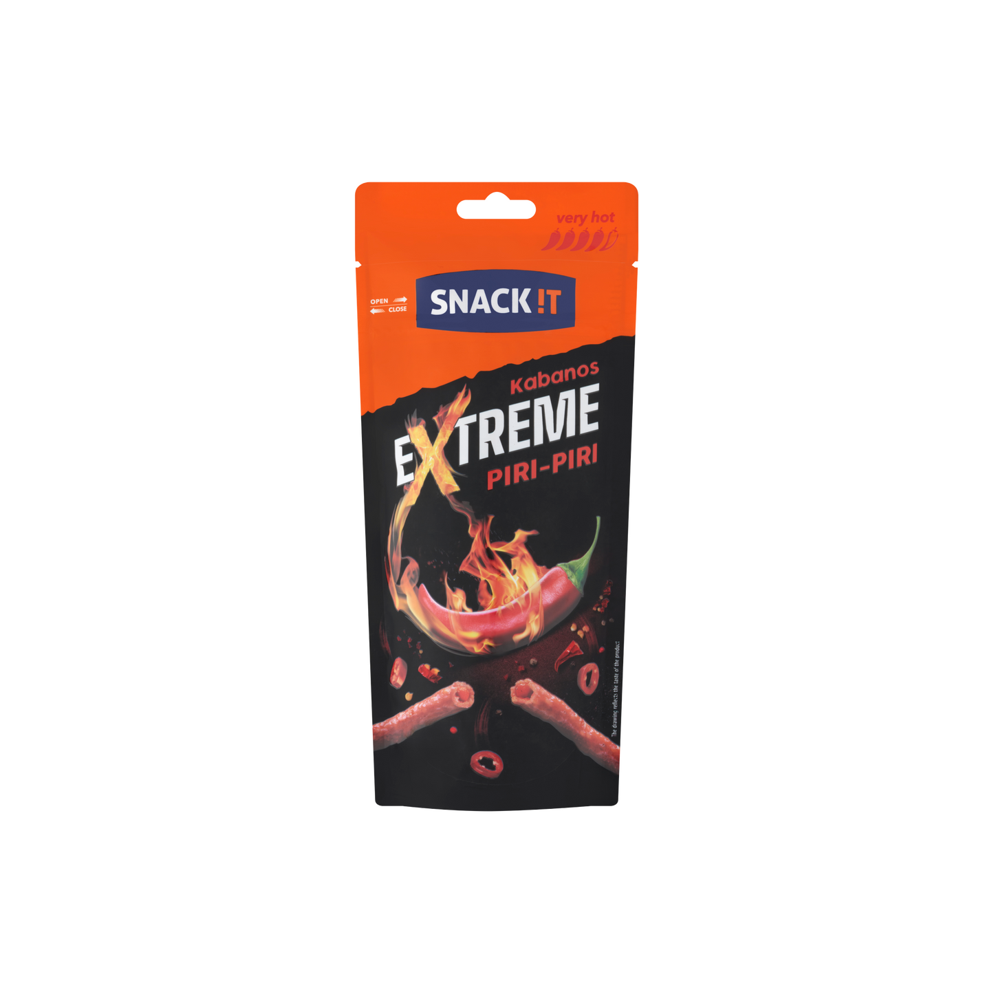 Snack !t Kabanossi húskészítmény Piri-Piri töltelékkel 95 g