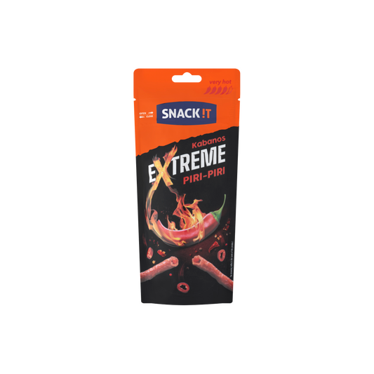 Snack !t Kabanossi húskészítmény Piri-Piri töltelékkel 95 g