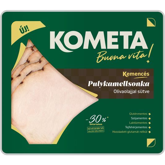 Kometa Kemencés szeletelt sült pulykamellsonka 90 g