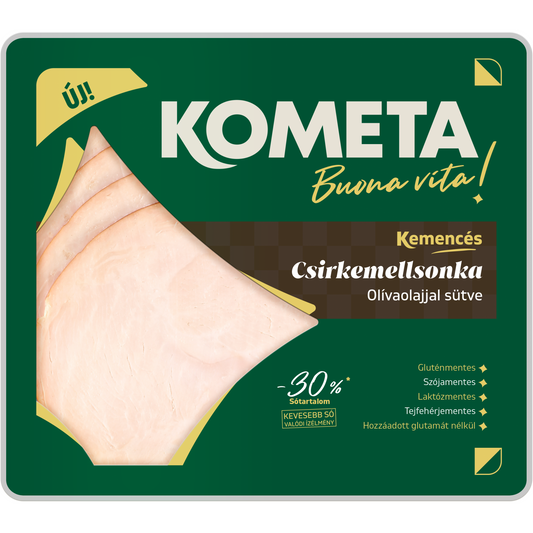Kometa Kemencés szeletelt sült csirkemellsonka 90 g