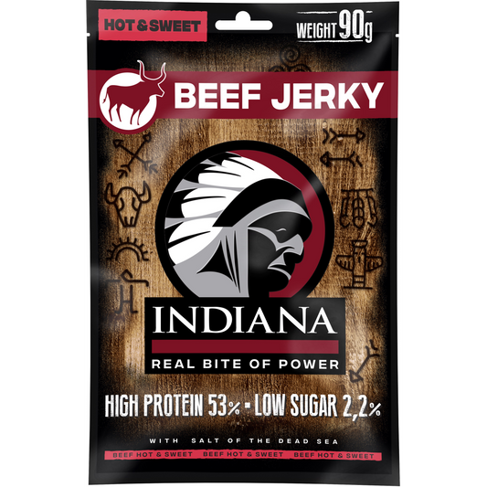 Indiana Jerky marha csípős és édes ízzel 90 g