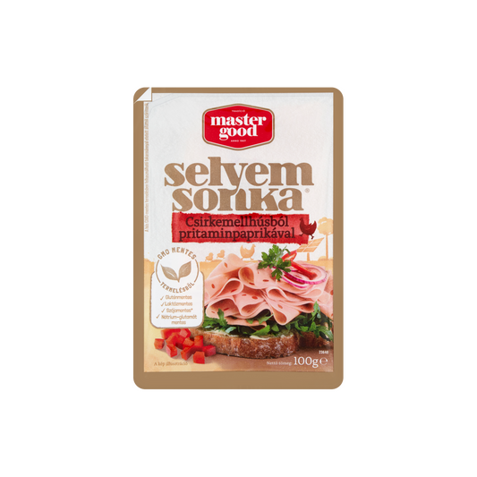 Master Good szeletelt selyemsonka csirkemellhúsból pritaminpaprikával 100 g