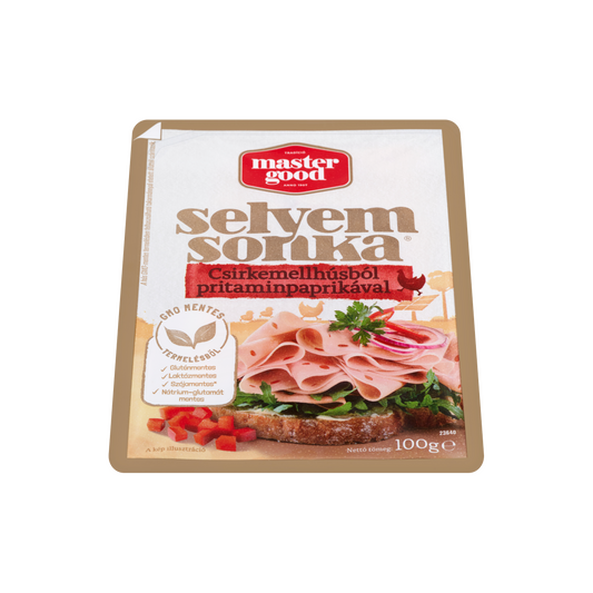 Master Good szeletelt selyemsonka csirkemellhúsból pritaminpaprikával 100 g