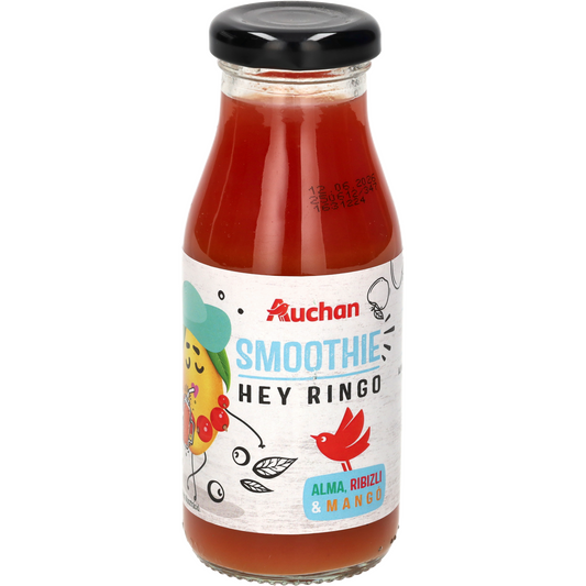 Auchan Kedvenc Smoothie alma-ribizli-mangó 200ml