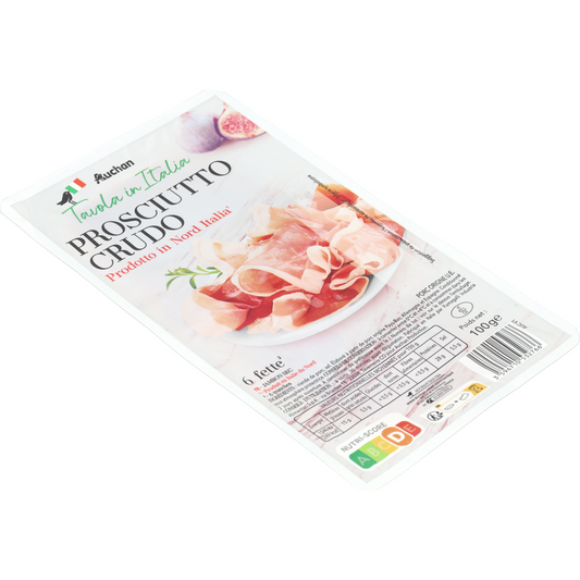 Auchan Tavola in Italia Prosciutto crudo 6 szeletes 100g
