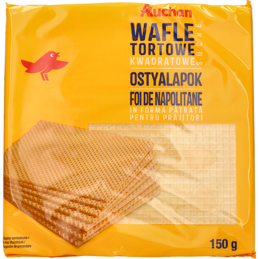 Auchan Kedvenc ostyalap 150g