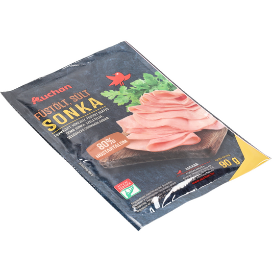 Auchan Nívó Füstölt sült sonka 90g