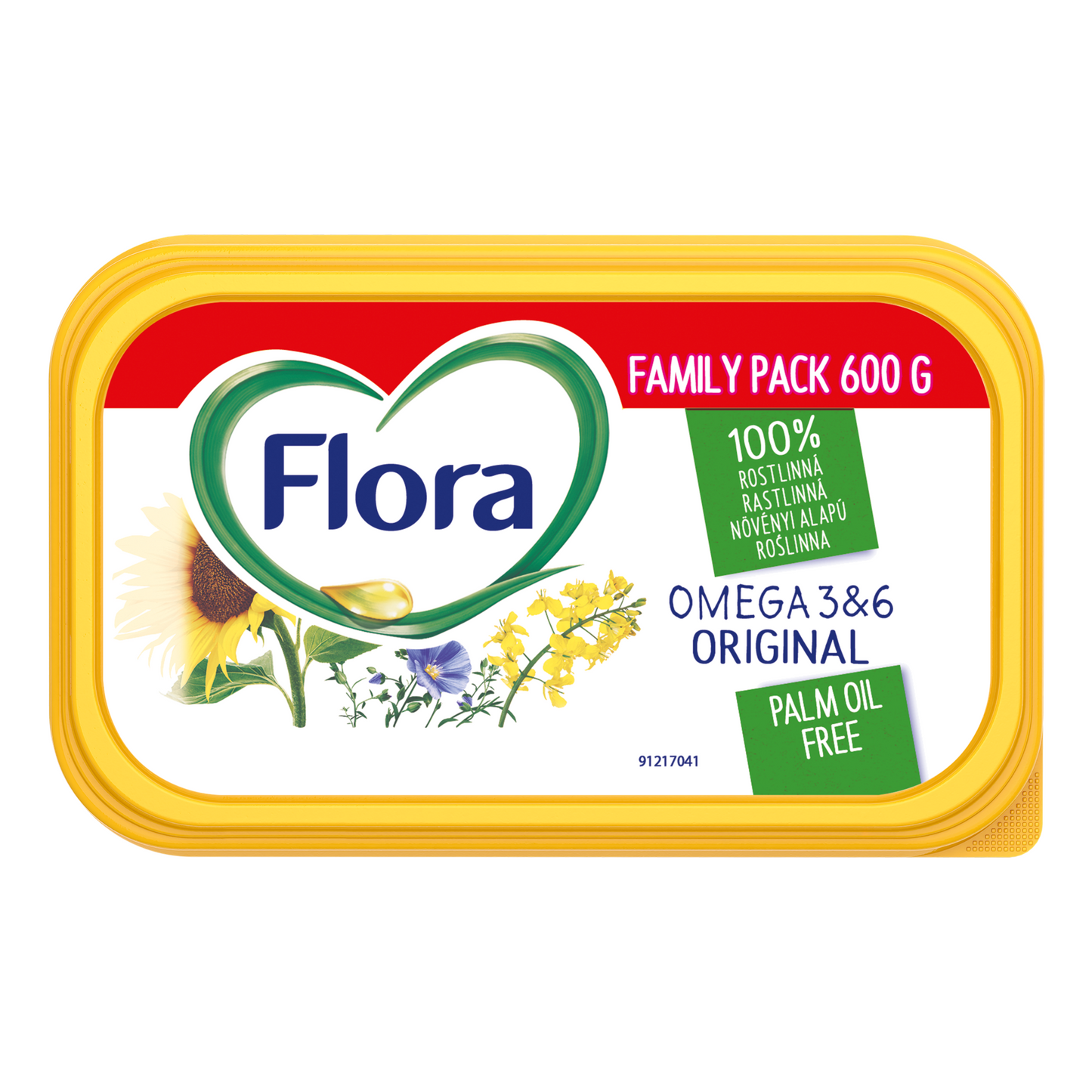 Flora Original margarin 600 g