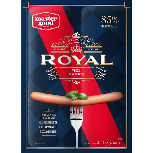Master Good Royal füstölt virsli csirkehúsból juhbélben 400 g