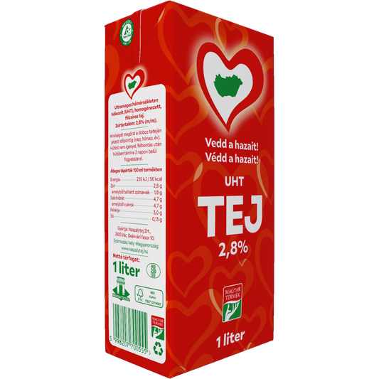 Vedd a hazait, védd a hazait UHT tej 2,8% 1 l