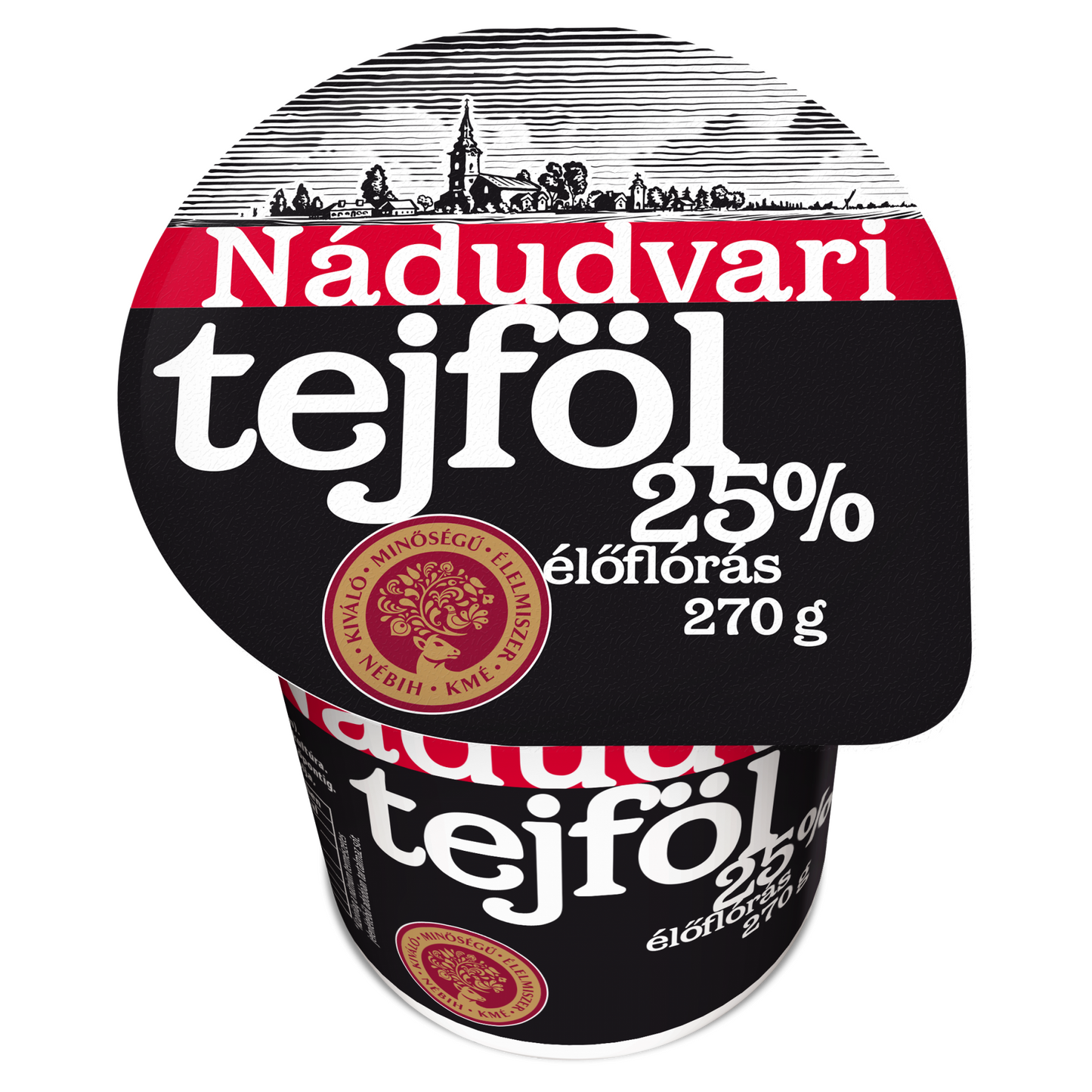 Nádudvari élőflórás tejföl 25% 270 g