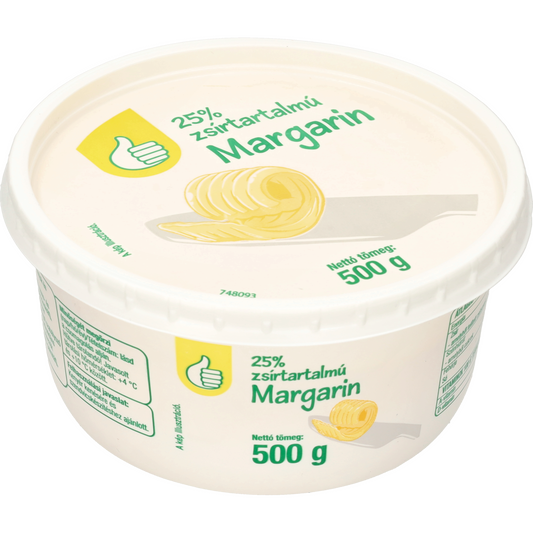 Auchan Tipp Margarin 25 % zsírtartalmú 500 g