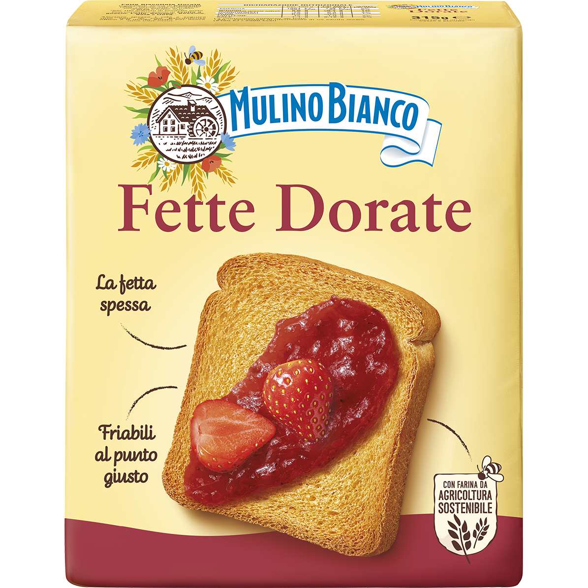 Mulino Bianco Fette Dorate kétszersült 315 g