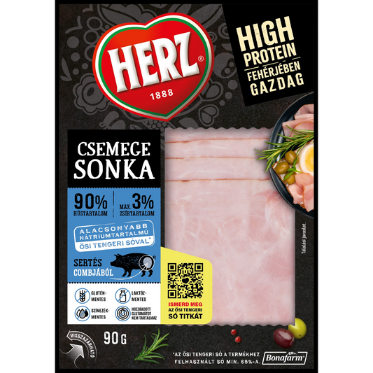 HERZ szeletelt csemege sonka 90 g