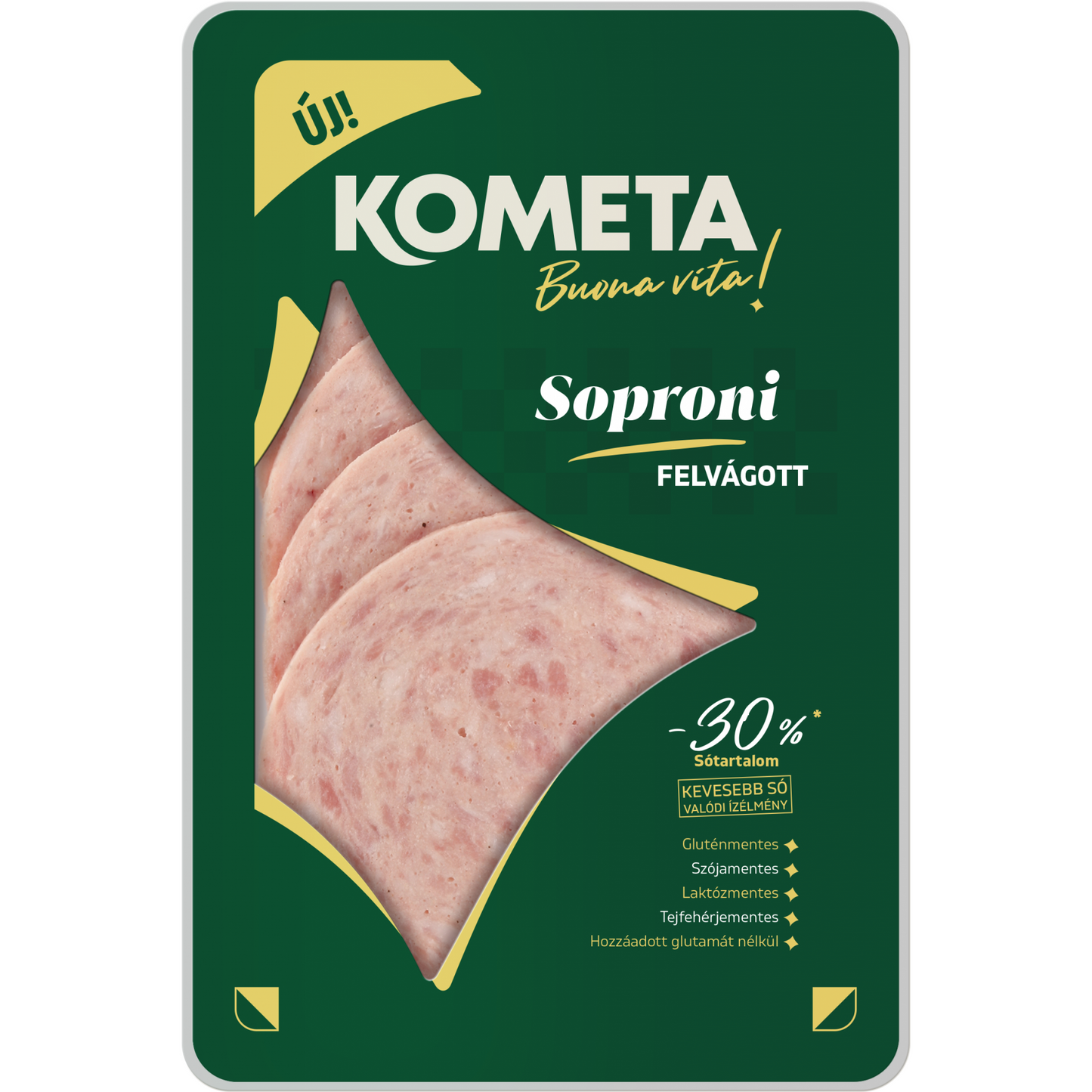 Kometa szeletelt soproni felvágott 125 g