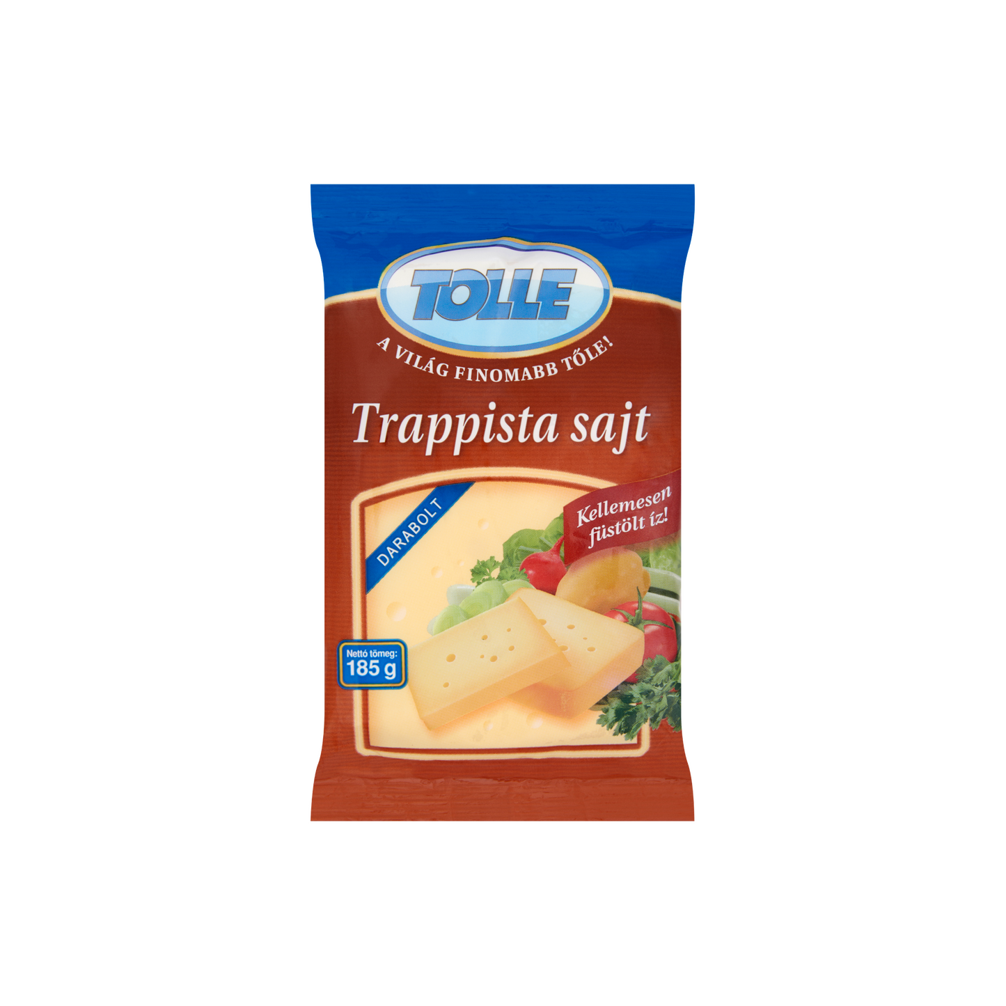 Tolle füstölt darabolt trappista sajt 185 g