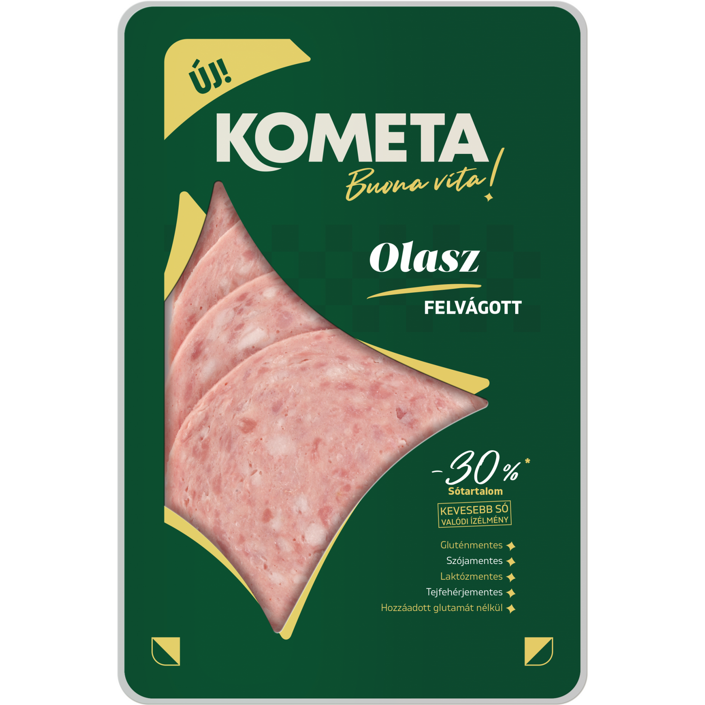 Kometa szeletelt olasz felvágott 125 g